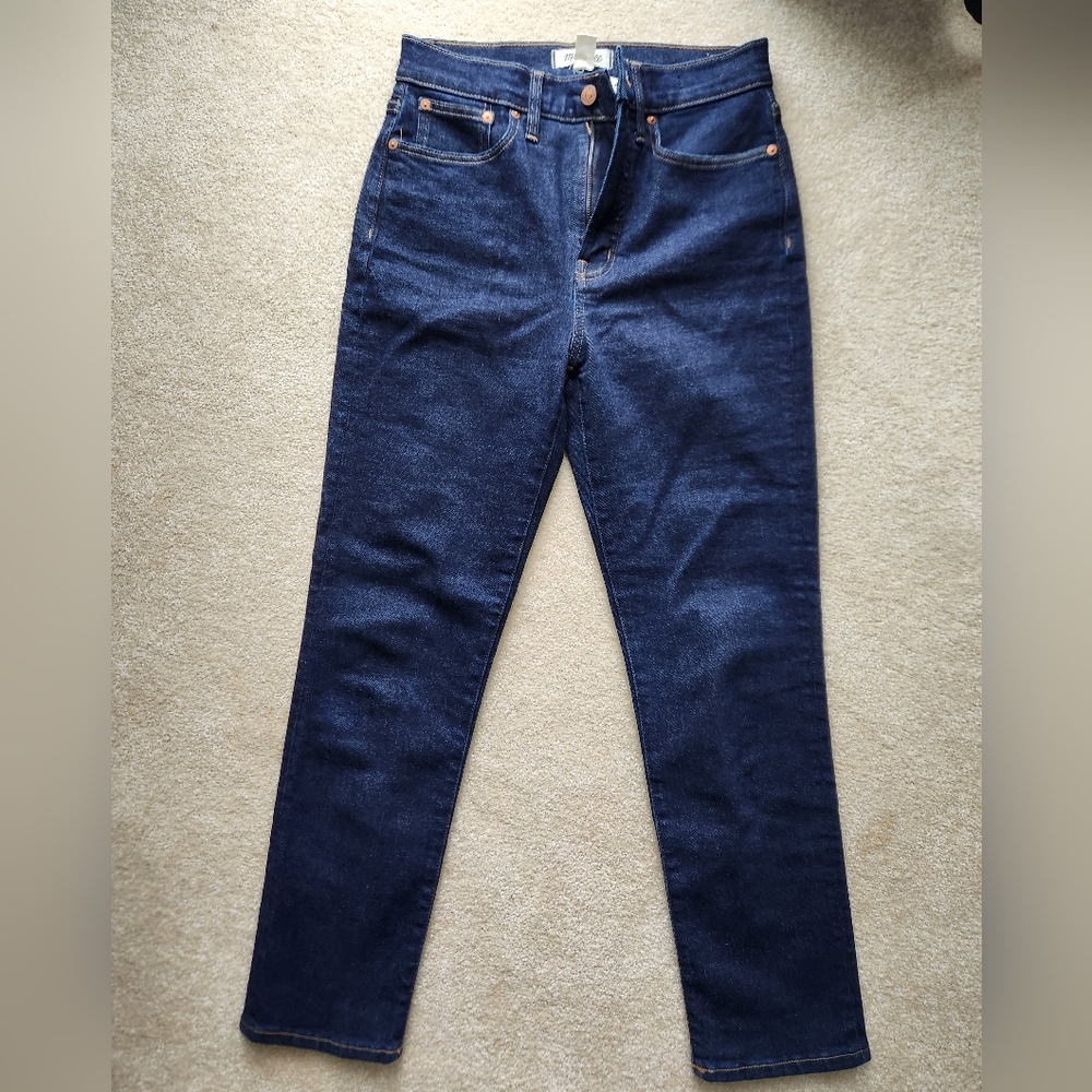 madewell perfect vintage jeans resin rinse
